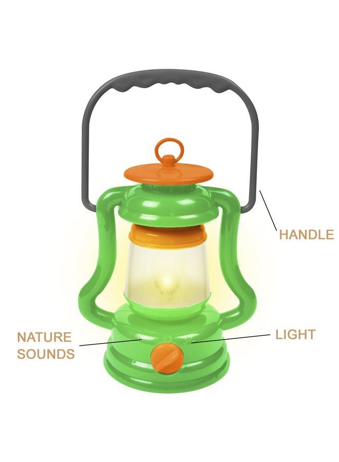Nature Bound Light & Sound Lantern Kit with Nature Sound Effects, Green, One Size - Image 4