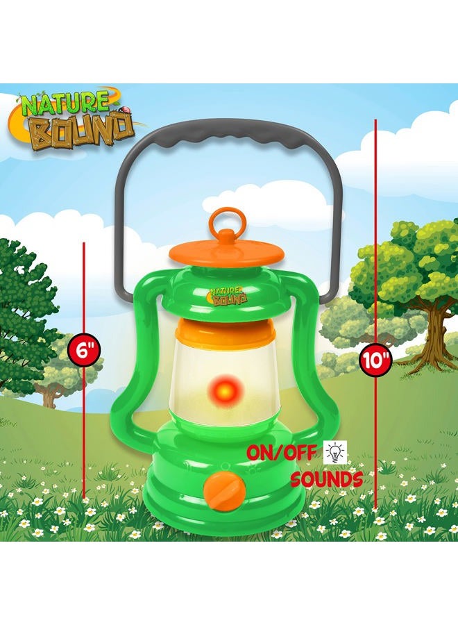 Nature Bound Light & Sound Lantern Kit with Nature Sound Effects, Green, One Size - Image 5