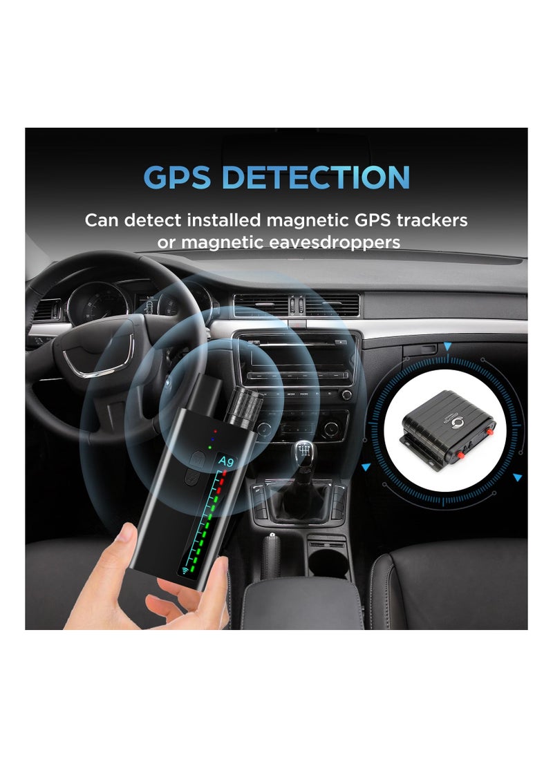 SYOSI - Hidden Camera Detectors, Spy Cameras Detector, Bug Detector, Anti Spy/RF Signal/Listening Devices, GPS Tracker Detector-6 Levels Sensitivity, Pro Portable camera finder for Hotels,Office,Travel - Image 1