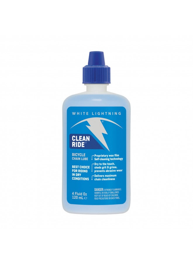 White Lightning Clean Ride - Chain Lube - Squeeze Bottle