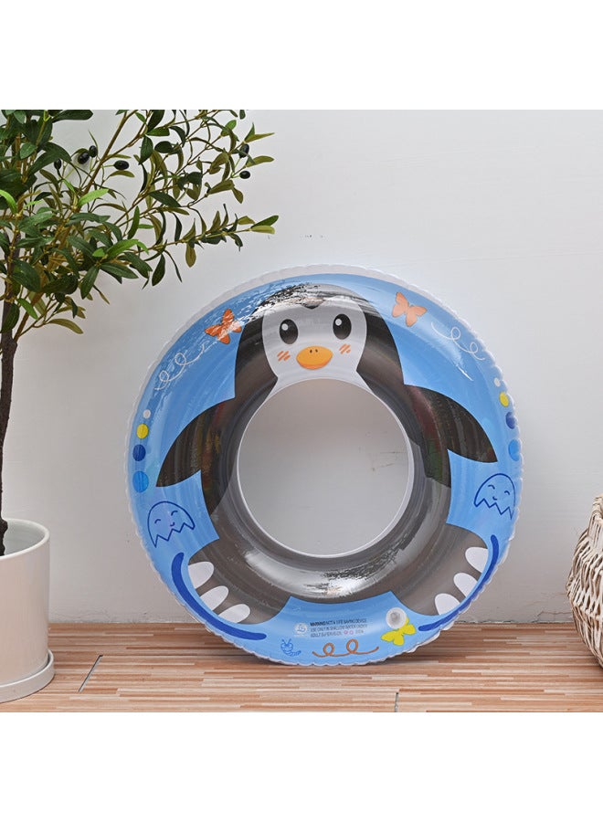 general Cartoon Children Swimming Ring Thickened Double Layer Water Inflatable Baby Underarm Ring Adult Retro Striped Swimming Ring Wholesale-Outer Diameter After Inflation:90#(suitable For Adults)-Inside D - Image 5