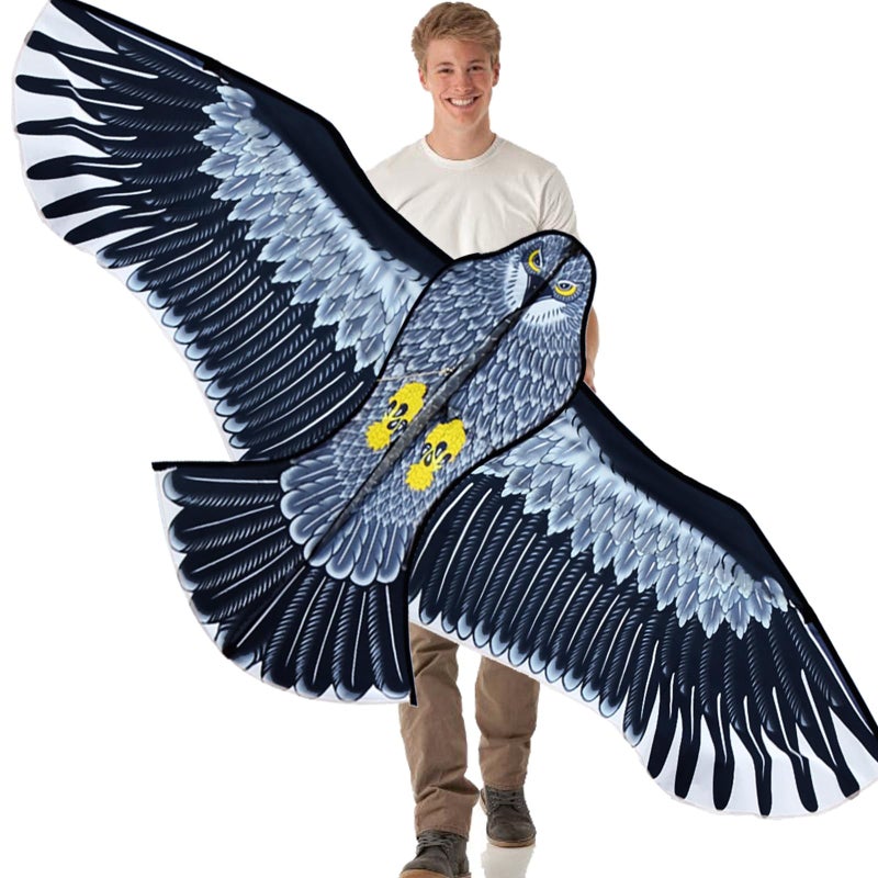 HENGDA KITEStrong EaglesHuge Beginner Eagle Kites for Kids and Adults74Inch - Image 2
