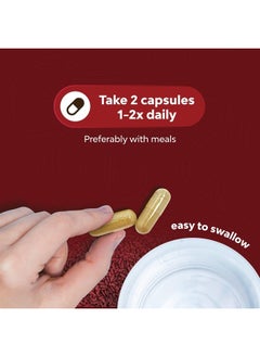 Natures Craft Red Yeast Rice + CoQ10, Heart Support* 120 Capsules  - Image 3