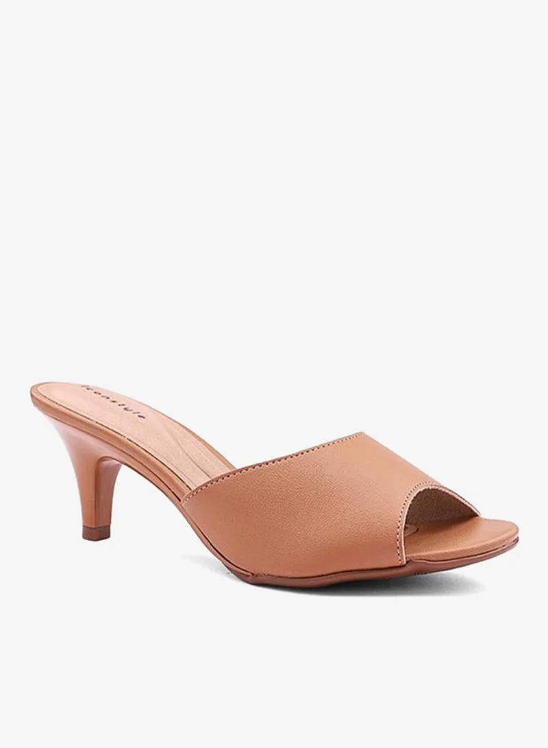 أيقون Women's Versatile Heeled Slipper