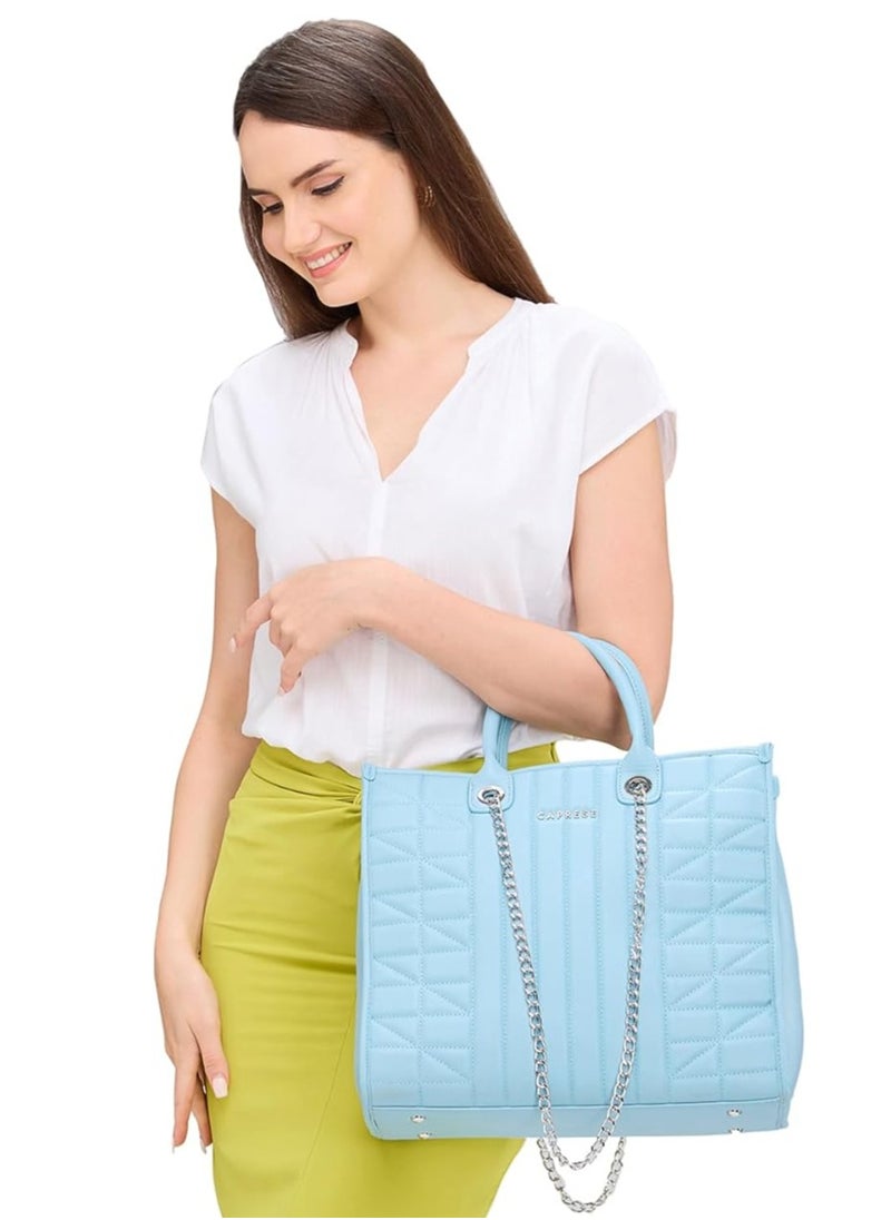 CAPRESE - RABI TOTE MEDIUM BLUE - Image 1