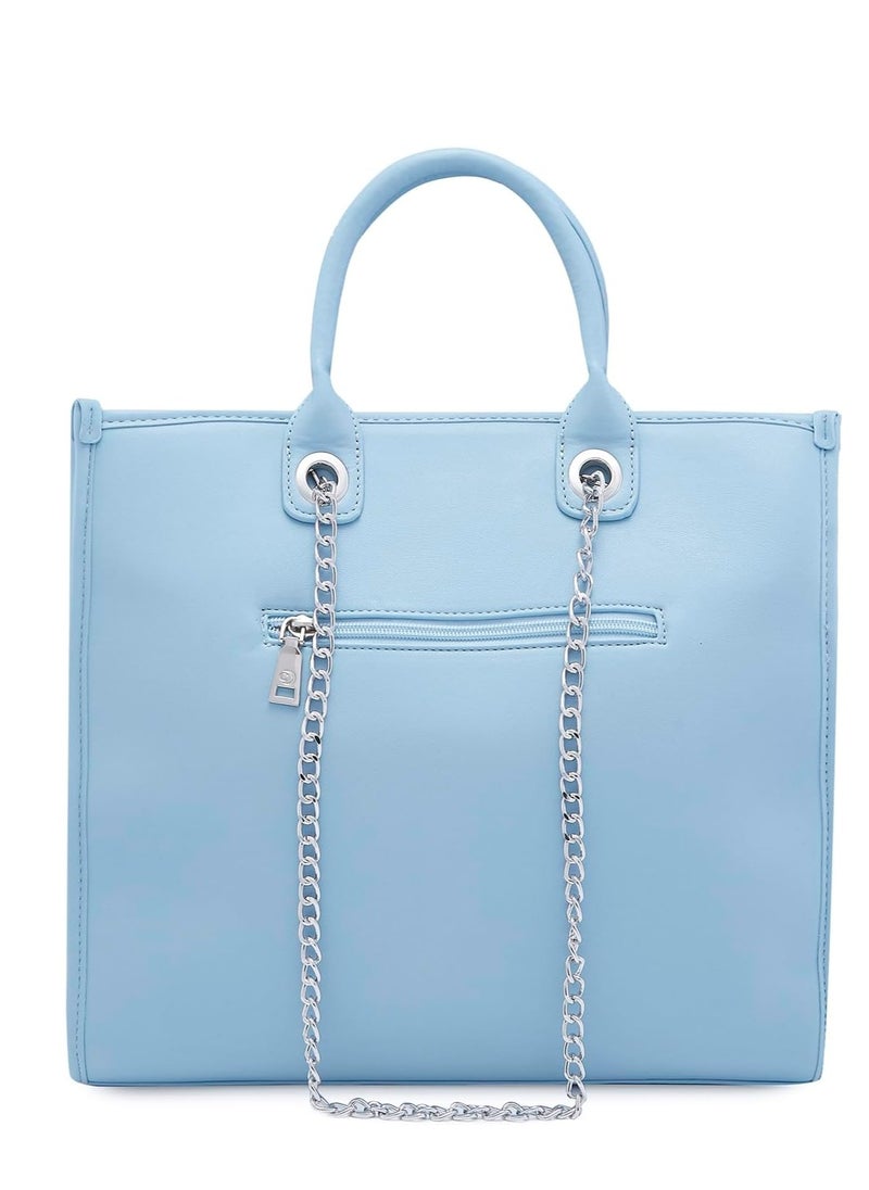 CAPRESE - RABI TOTE MEDIUM BLUE - Image 1