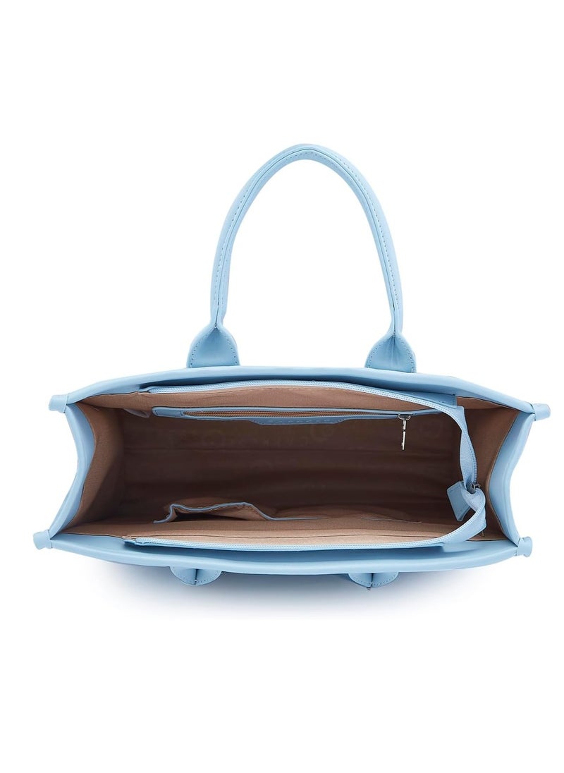CAPRESE - RABI TOTE MEDIUM BLUE - Image 1