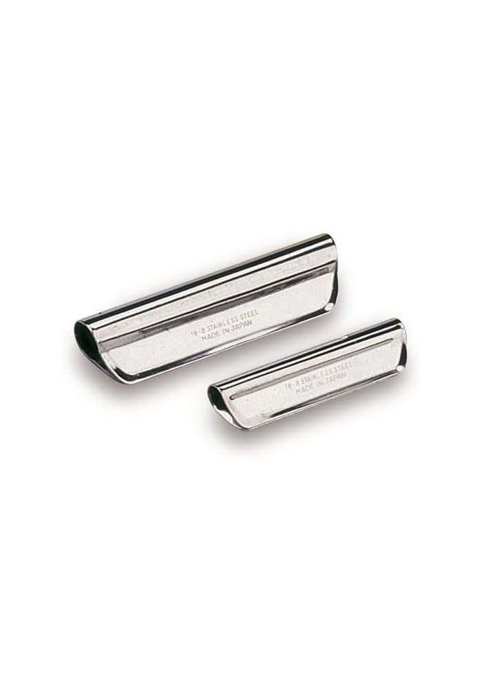 Set of 2 Minosharp Guide Rails for Japanese Knives - Plastic Lined Stainless Steel