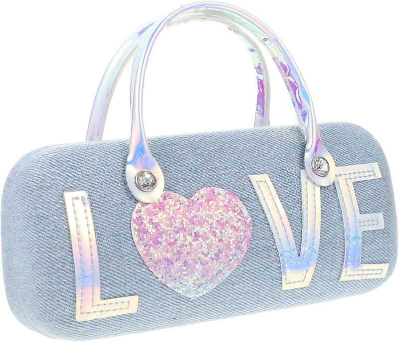 comfrt Kids Glasses Case Sunglasses Box Eyeglasses Case Glasses Pouch Hard Shell with Handle - Image 1