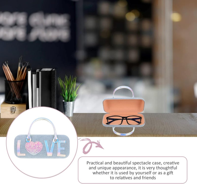 comfrt Kids Glasses Case Sunglasses Box Eyeglasses Case Glasses Pouch Hard Shell with Handle - Image 5