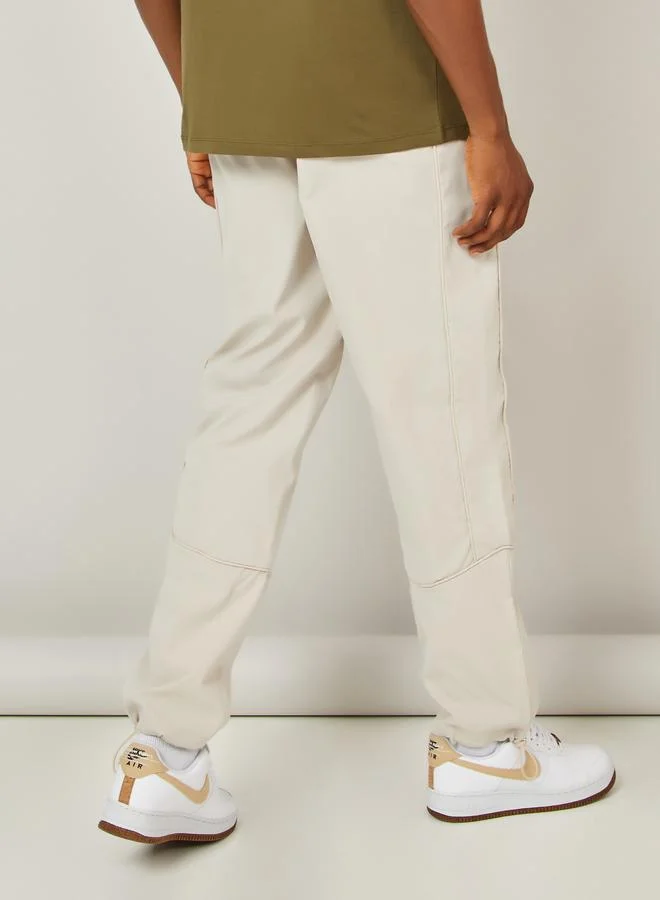 Styli  Piping Detail Straight Jogger with Drawcord Hem for Men | Best Price UAE