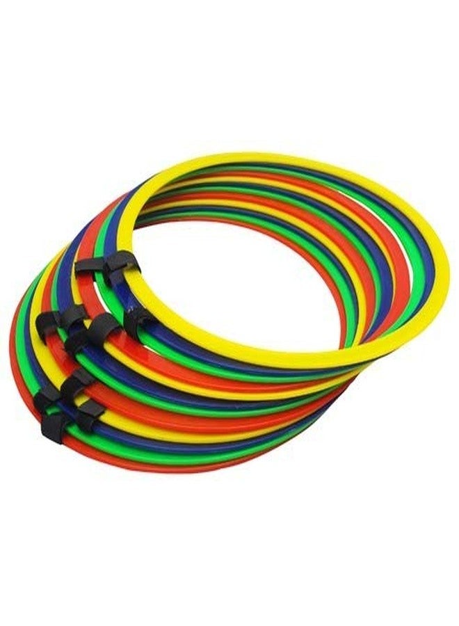 Roxan Vishwa Plastic Agility Ring Ladder | Track & Field Ladders | Set of 12, Multi-Colour - Image 4