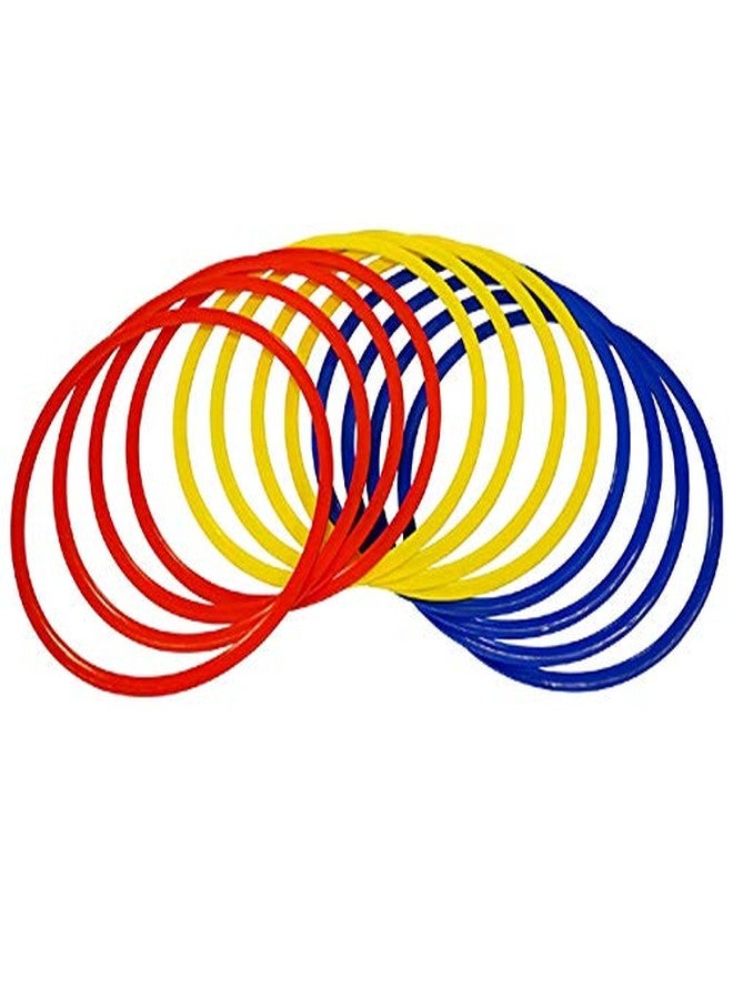 Roxan Vishwa Plastic Agility Ring Ladder | Track & Field Ladders | Set of 12, Multi-Colour - Image 3
