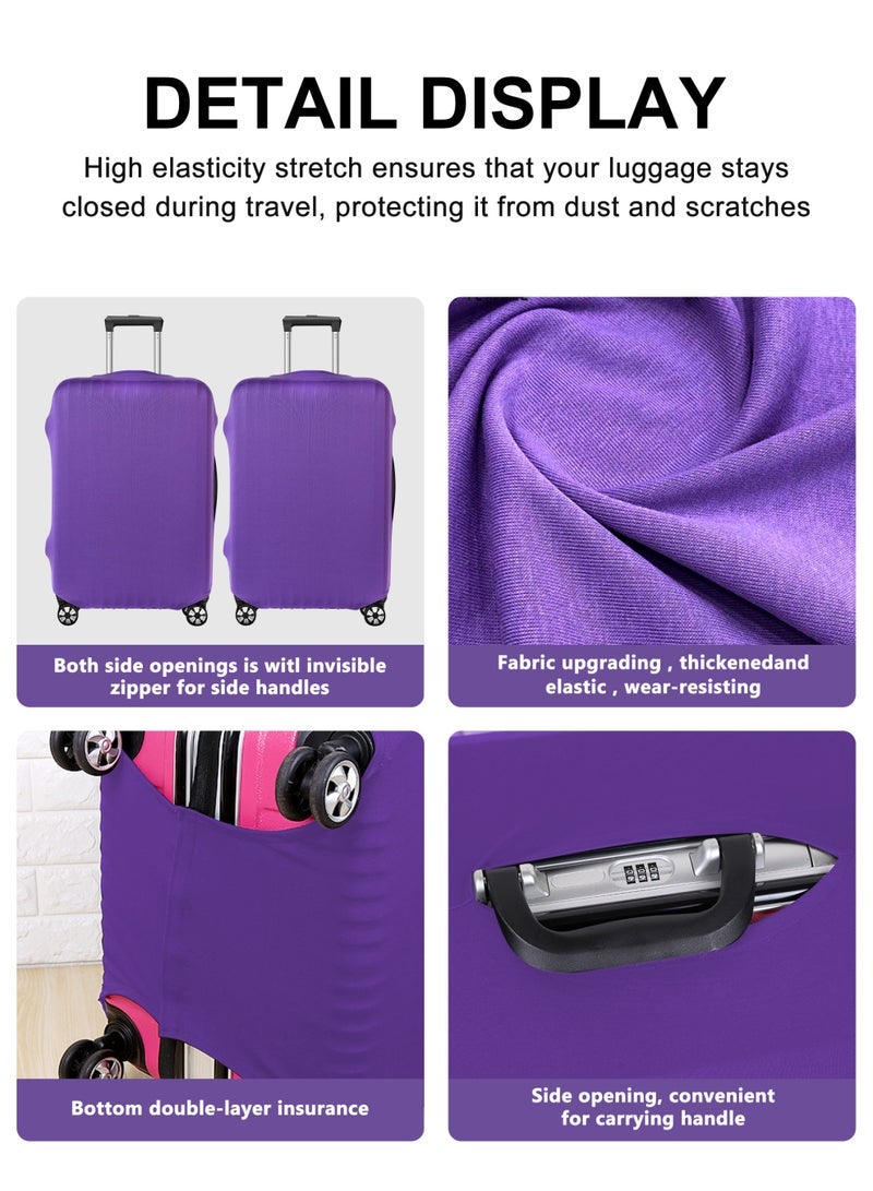 URbazaar Elastic Travel Luggage Cover Travel Suitcase Protective Cover for Trunk Case Apply to 18-30 inch luggage Suitcase Cover - Image 4