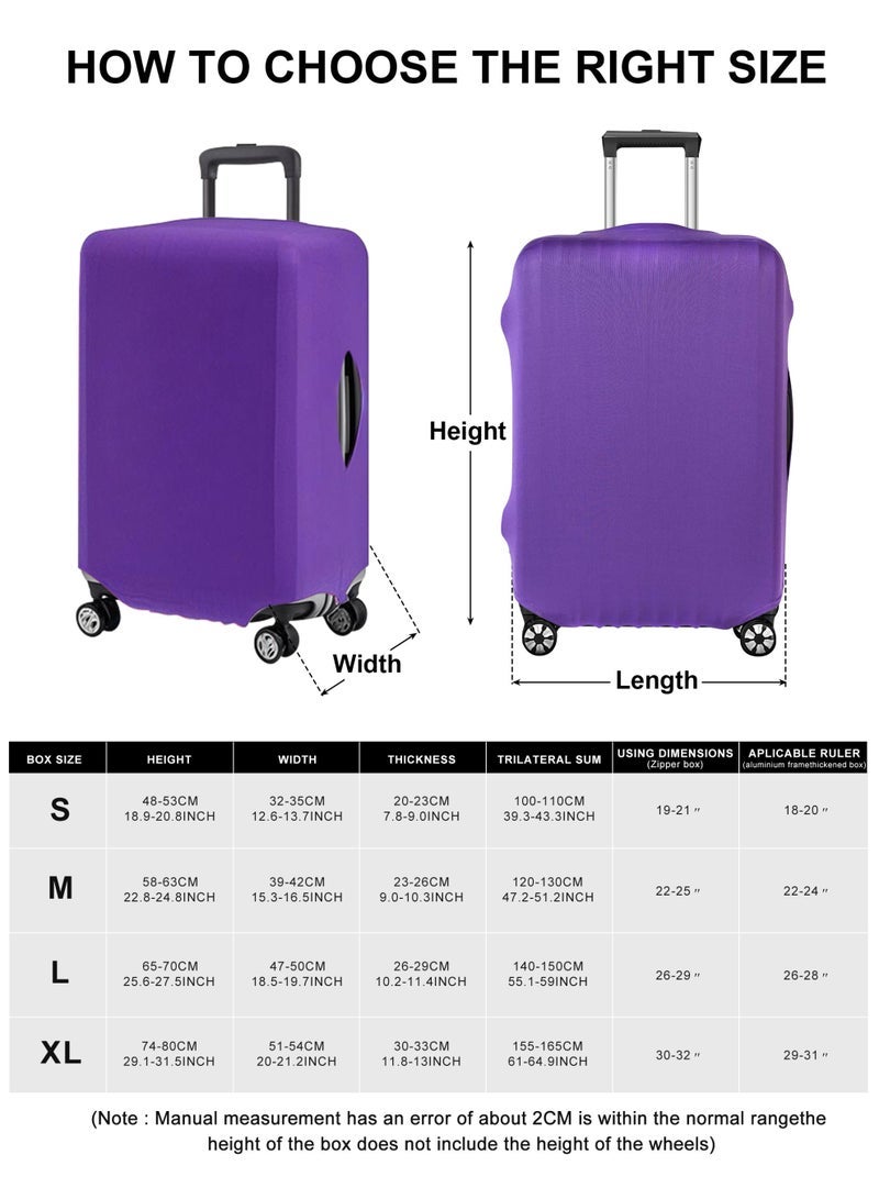 URbazaar Elastic Travel Luggage Cover Travel Suitcase Protective Cover for Trunk Case Apply to 18-30 inch luggage Suitcase Cover - Image 3