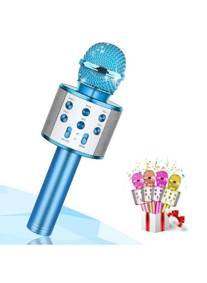 Wireless Microphone - Karaoke Toy for Children 3-12 Years, Gift for Girls 