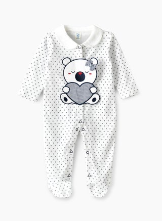 Baby Boys' Cotton Knit Sleepsuit - pzsku/Z2DF9753CF219E441D9B4Z/45/_/1727959572/477c1436-9e80-471c-84a5-ade1b434ba55