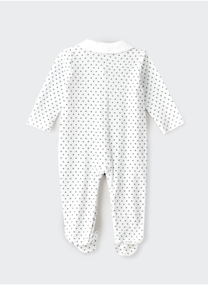 Tiny Hug Baby Boys' Cotton Knit Sleepsuit  - Image 2