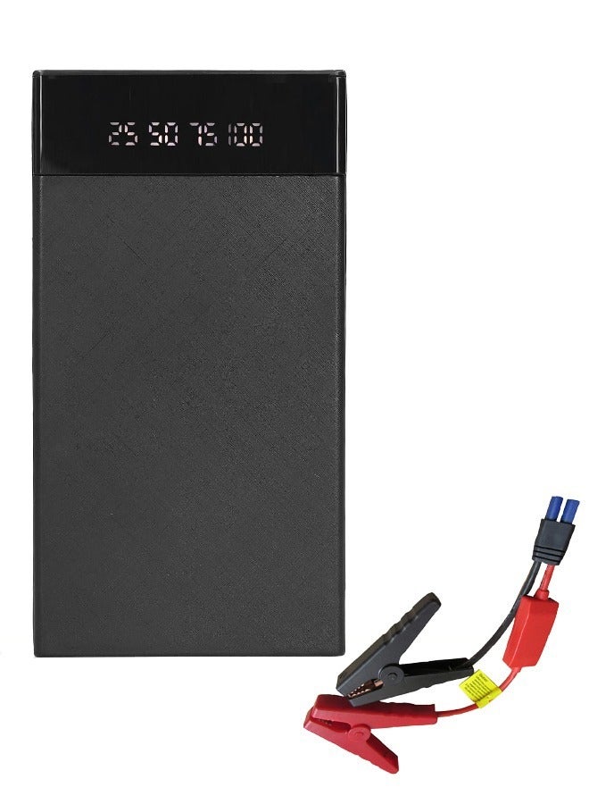 Generic Car Jump Starter (10000mAh 12V) Can Be Used As A Charger Smart Display Emergency Power Bank Convenient for Car Motorcycle Mobile Phone Laptop  - Image 1