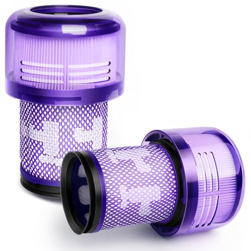 Bluearks 2 Pack Filter Replacement for Dyson V12 Detect Slim, V12 Slim, SV30, SV34, SV35 Cordless Vacuum, Compare to Part 971517-01（NOT for SV12 & V15 Vacuum） - Image 1