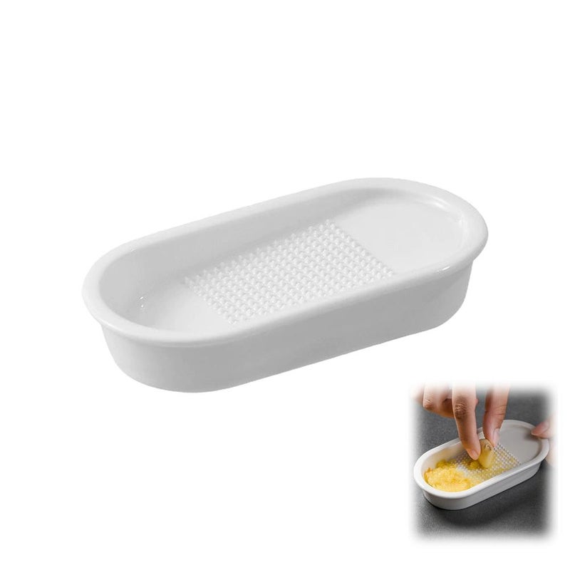 Ceramic ginger grater, ginger and garlic grinder, fruit puree grater, baby food puree grater, kitchen ginger grater - Image 2