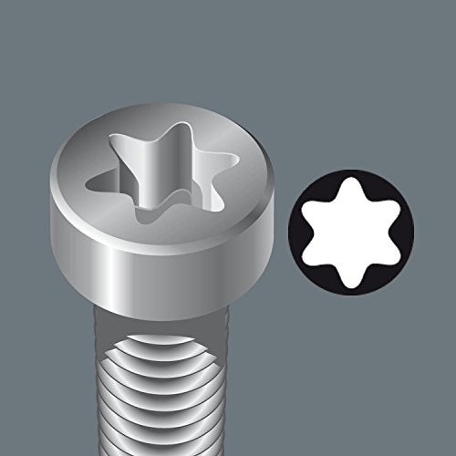 WERA 05027934001 Kraftform 300 IP TorqueIndicator Torx Screwdriver TX10 Head 65mm Blade Length - Image 3