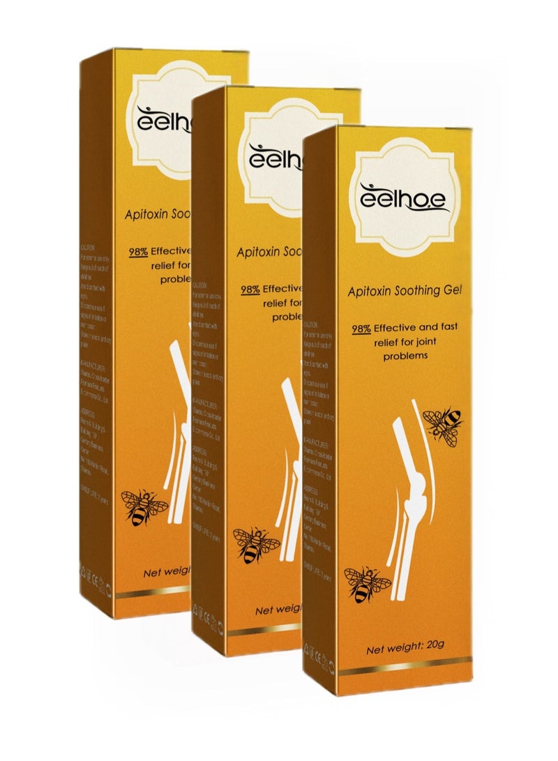EELHOE 3-Pack Joint Repair Gel, Relieve Muscle And Joint Pain 20g*3 - Image 1