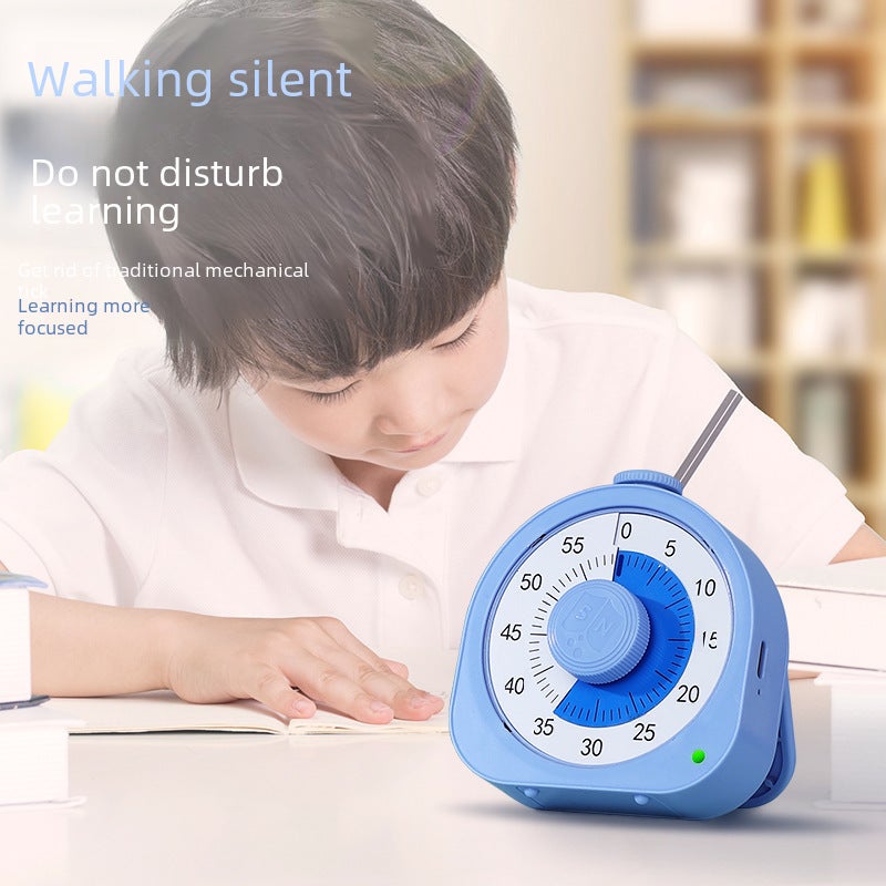 Kids' Visual Timer - Pointer+Digital Display, Child-Friendly Design, Study Reminder Time Management Tool for Children And Home Study - Image 4
