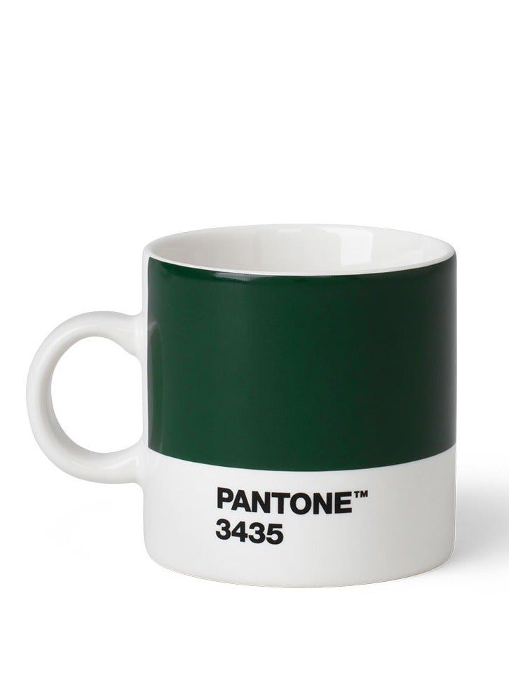 Start Your Day Espresso Cup – Dark Green