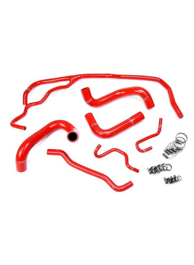 HPS 57-1725-RED-2 Red Silicone Radiator Hose Kit Coolant, 1 Pack - Image 1