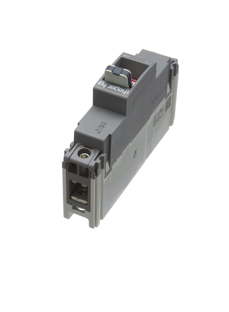 Hager Hager Single Pole MCCB HHA061Z | Moulded Case Circuit Breaker 63A | h3 x160 TM FIX 1P1D 25kA  - Image 3