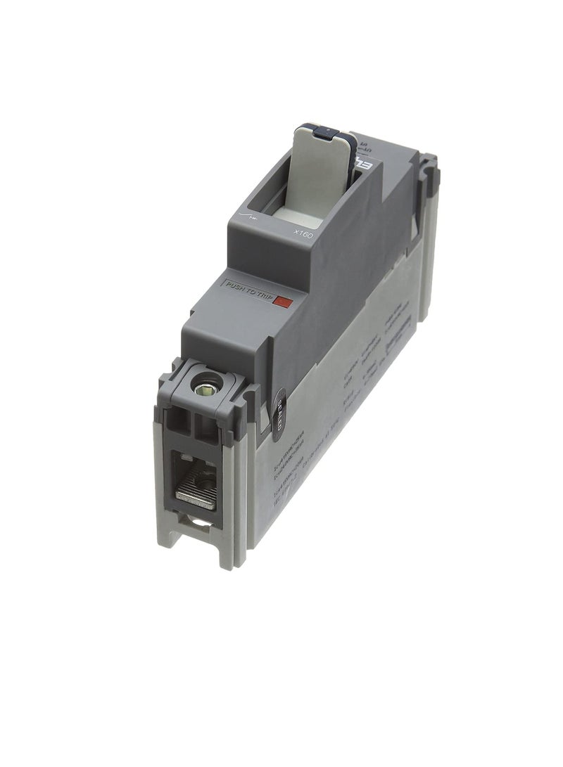 Hager Hager Single Pole MCCB HHA061Z | Moulded Case Circuit Breaker 63A | h3 x160 TM FIX 1P1D 25kA  - Image 1