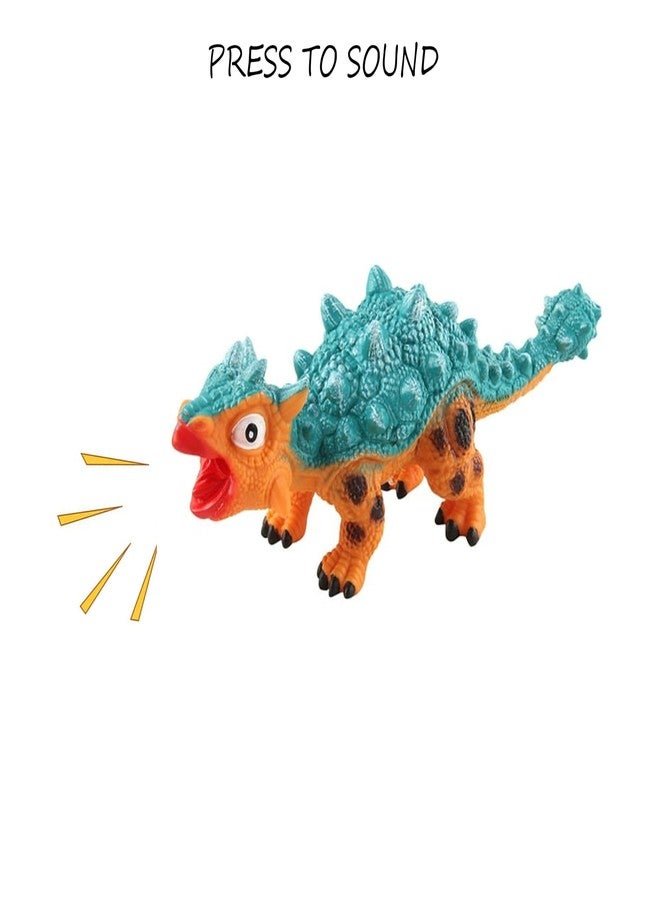 ROSEFAIR Dinosaur Figures Toys, Dinosaur Sound Playset Toy, Realistic Dinosaur Figurines for Boys, Girls, and Toddlers, Pack of 1 (Multi) - Image 3