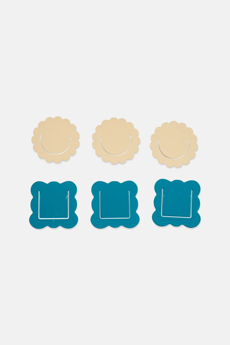 موي موتشو قطع مشابك ورق، متعددة الألوان