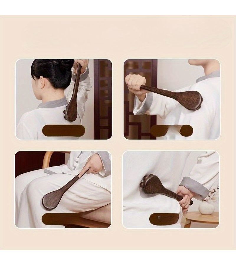Meridian Hammer Full Body Massage Tool Shoulder Neck Percussion - Image 2
