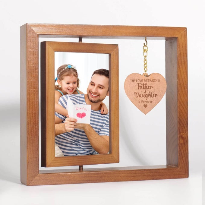 FATHERS DAY GIFTS FROM DAUGHTER FATHERS DAY PICTURE FRAME FROM DAUGHTER PERSONALIZED DAD GIFT HEARTFFELT FIRST FATHER DAYS GIFTS