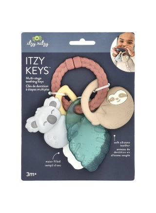 itzy ritzy, Itzy Keys™, Multi-Stage Teething Keys, 3+ Months, Tropical, 1 Count - pzsku/Z2DFA59D912E1FB9254FEZ/45/_/1745336327/590d4798-fd90-4f18-bd3a-0234b29483e9