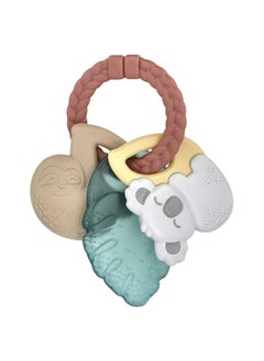 Itzy Ritzy itzy ritzy, Itzy Keys™, Multi-Stage Teething Keys, 3+ Months, Tropical, 1 Count  - Image 3