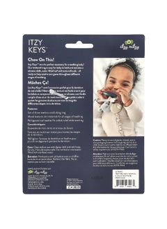 Itzy Ritzy itzy ritzy, Itzy Keys™, Multi-Stage Teething Keys, 3+ Months, Tropical, 1 Count  - Image 2