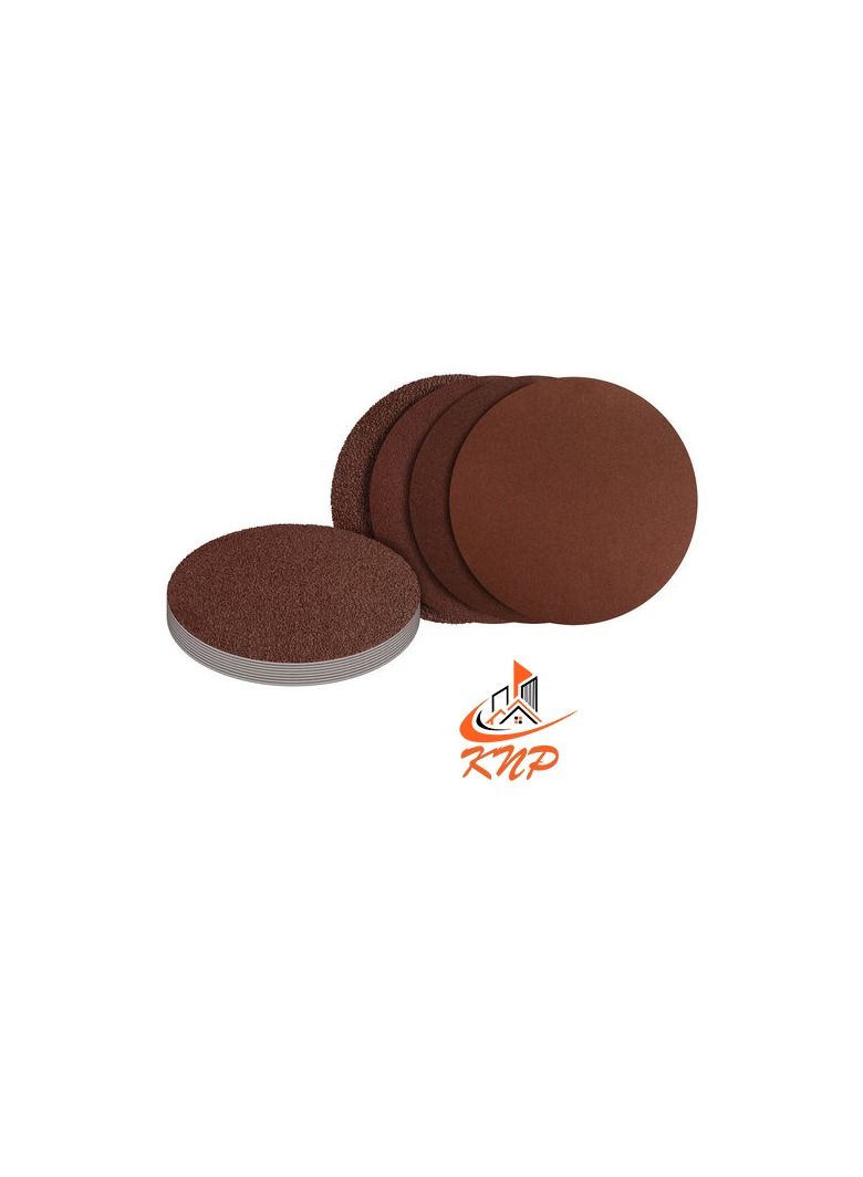 KNP Velcro Sanding Disc 150mm - 5pcs 80G - Image 1