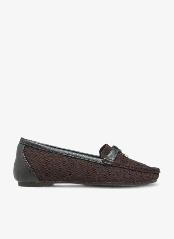 Women Knot Accent Slip-On Loafers