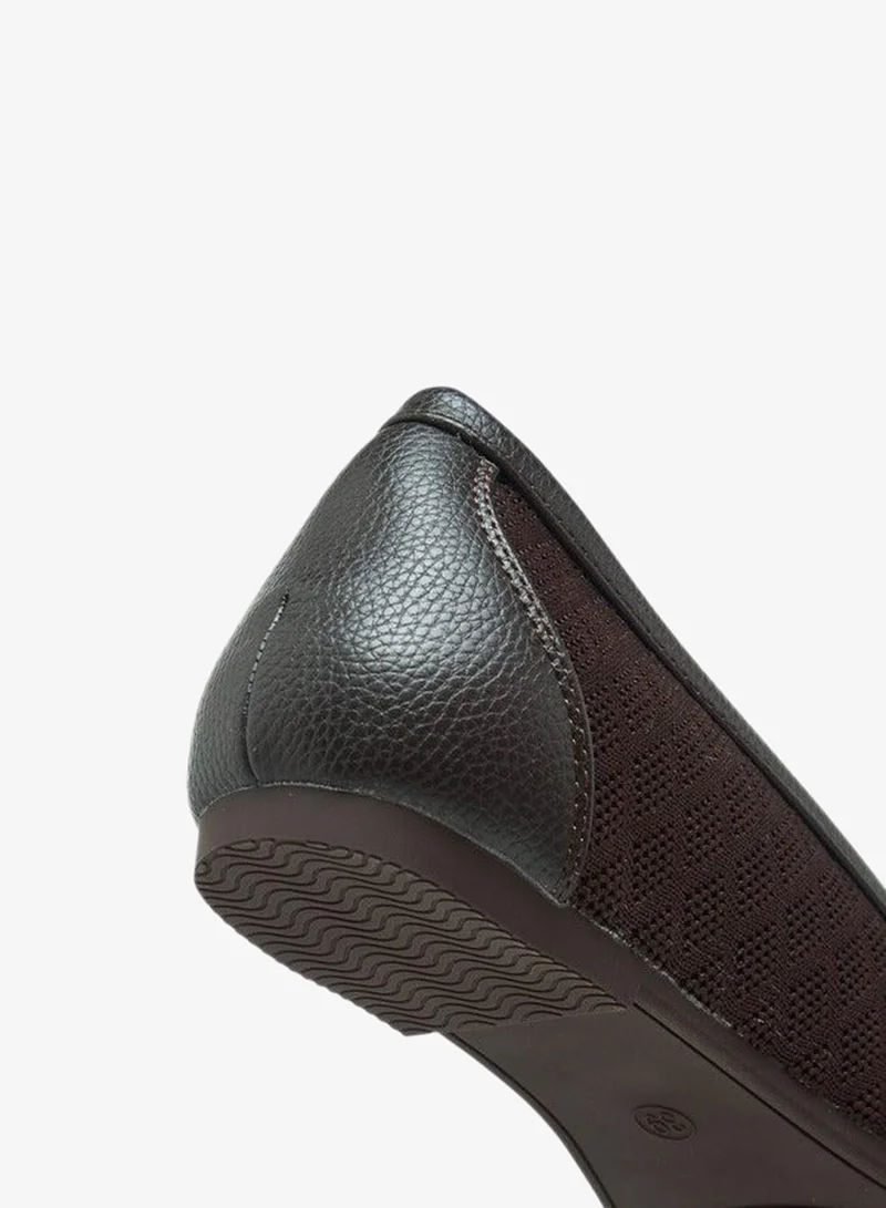 Flora Bella By Shoexpress BROWN Women Knot Accent Slip-On Loafers for Women | Best Price UAE