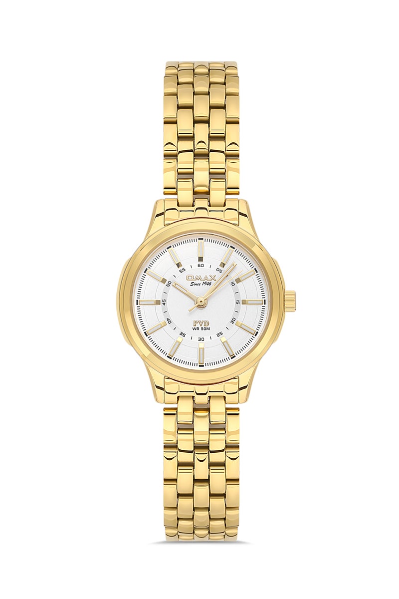 OMAX Women’s Wrist-Watch | Analog | Stainless Steel Band | Elegant Design - Image 1