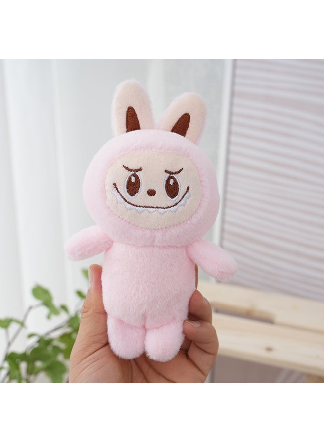 NIBEMINENT 1 Pcs Cartoon Labubu Plush Figurine, Keychain, Bag Pendant  - Image 1