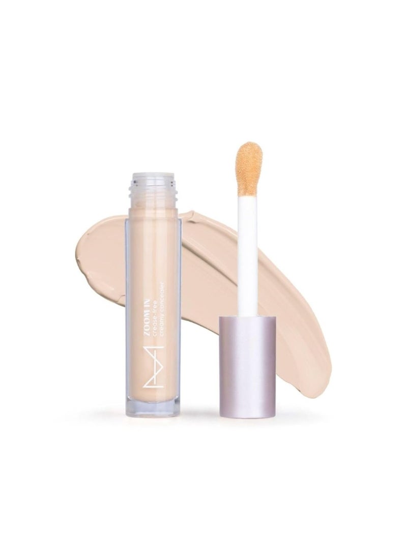 House Of Makeup Matte Concealer for Dark Circles, Pigmentation | Non-Crease, Non-Cakey | Long Wear, Waterproof, Sweat-proof | Full Coverage Concealer for Oily Skin | For Face Makeup | 6 ML (L01- Light Skin Tone) - Image 1