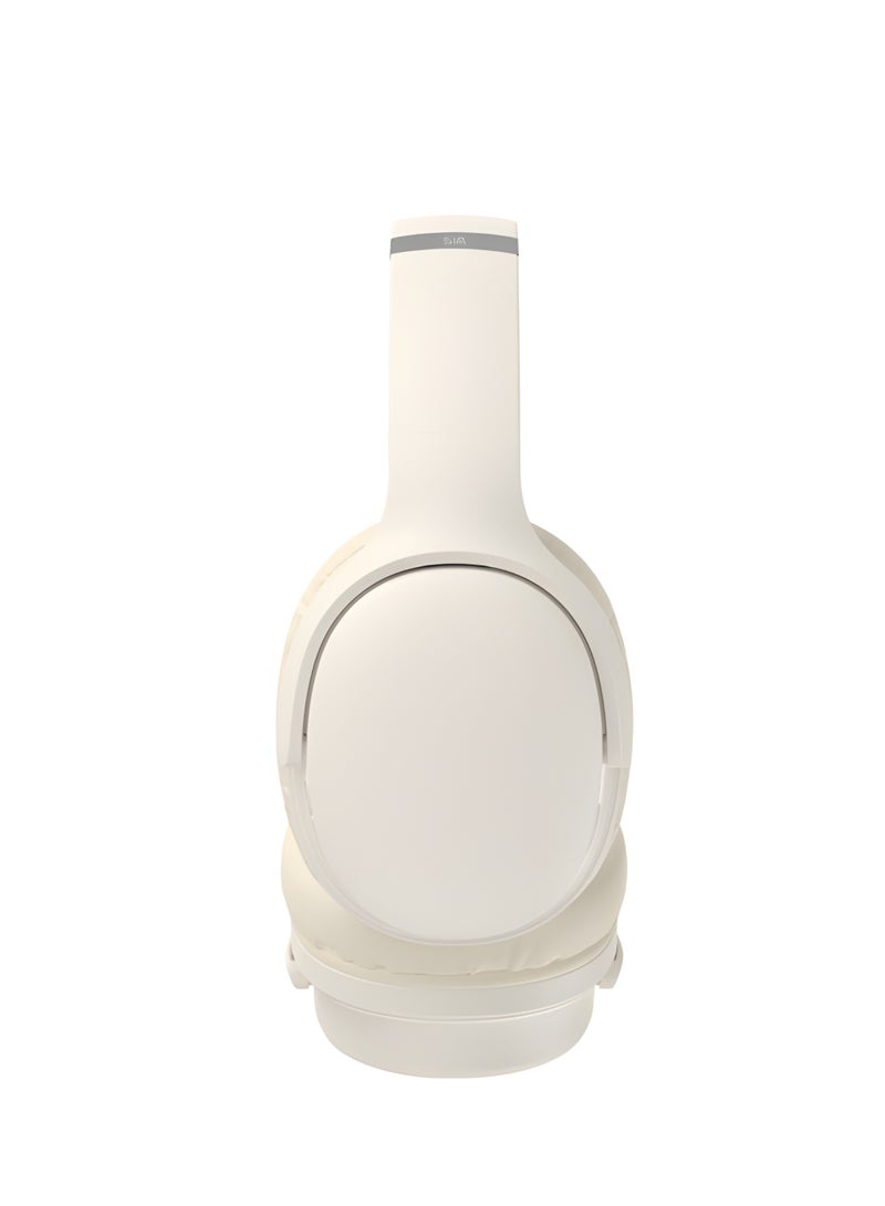 SIA H502BT Foldable Design Wireless Headphones - Beige - Image 3