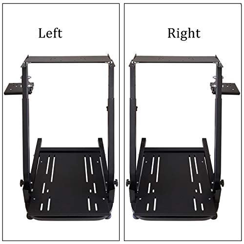 YXHARD Racing Wheel Stand, Height Adjustable & Foldable Steering Wheel Stand Compatible with Logitech G25,G27,G29,G920 Gaming Cockpit - Image 5