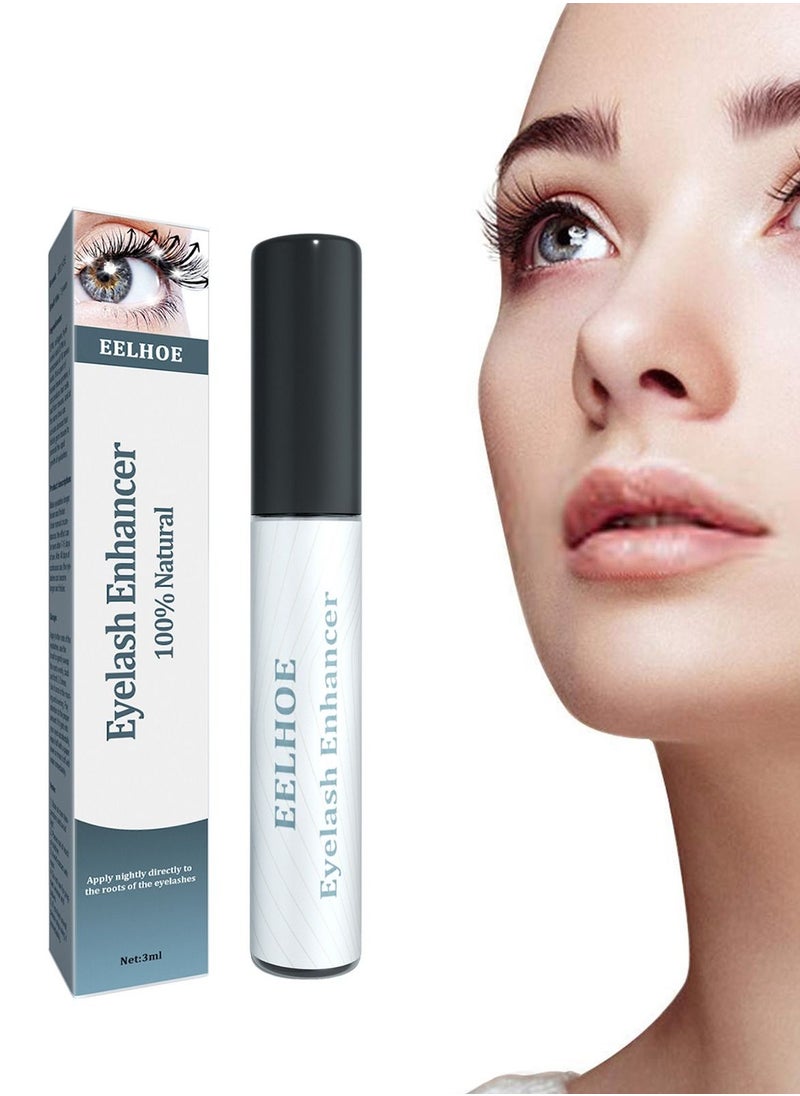 EELHOE - Jet Black Curling And Lengthening Mascara（ 3ml） - Image 1
