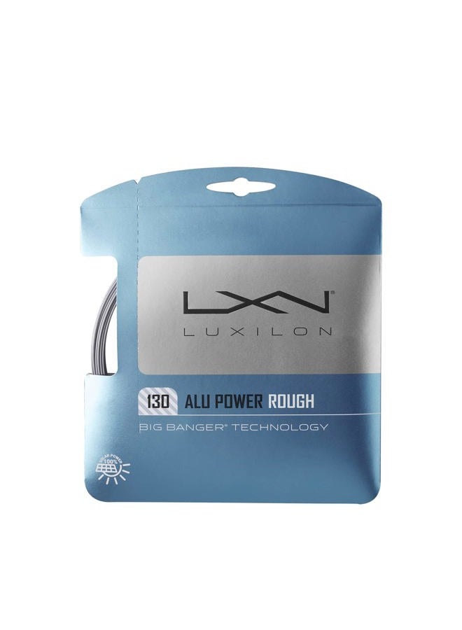 luxilon Unisex Adult Set String, Silver, 130 Rough Us - Image 1