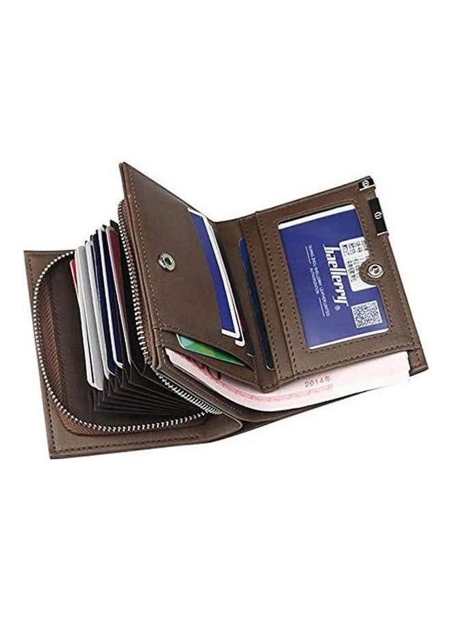 بايلليري محفظة RFID المصنوعة من الجلد المحبب بالكامل هدية أنيقة وعملية لعيد الأب  - Image 2